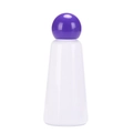 Minimalist 304 stainless steel thermos with purple spherical cap and white conical body - 500ml / White Purple