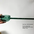 Cuillère doseuse en verre vert foncé à long manche avec graduation de 50 ml - Cuillère à soupe avec graduation / Vert Lac