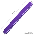 Dimensions détaillées d'une lime à ongles violette de 17,7cm pesant 8,5g et épaisse de 1cm - Tête Ronde Violet