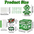 Estilo Trofeo Fútbol Verde (Con 10 Pegatinas de Fútbol) / 50 Piezas/Pack Bolsas Transparentes
