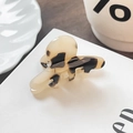 Pinza pequeña para el pelo en acetato beige carey para peinados con estilo chic - Carey Beige