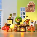 Cute luminous cat figurines set for desk decor creative miniature cat night lights - 1120 Senyu Meow Glowing Refrigerator Magnet Cover 6 / Full Box Set