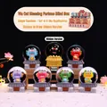 Kawaii Wa-Mao ceramic cat crystal ball set including 6 unique styles and 1 hidden black edition - 8w084 Cat Blessing Set 6 / Full Box Set