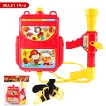Kids firefighter backpack water gun toy set with red tank and yellow sprayer nozzle - Fire Hose Backpack (red Nozzle/english Header) 335g – Volume 1.43
