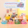 Colorful transparent DIY crystal resin ghost figures set with 6 styles and hidden version - 1210-97 Rainbow Phantom DIY Set of 6 / Random One
