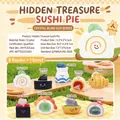Treasure Sushi animal figurine blind box with natural amethyst and resin crystal details - 0294 Treasure Sushi Pai Box 8 / Full Box Set