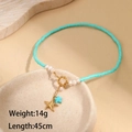 Macro detail of summer beaded necklace with starfish pendant and freshwater pearls - Starfish (M-N2236-haixing)