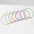 Handmade colorful bead choker necklaces with starfish pendants in various summer beach styles - 7-Piece Set