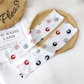 Summer sun protection ice silk sleeves in white with cartoon duck prints for women - Cartoon Penguin