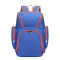 Zaino sportivo impermeabile in tessuto Oxford blu e arancione con grande capacità - Blu & Arancione