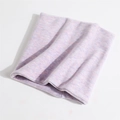 Detail of pink and purple marbled knit neck warmer with soft thermal texture - Light Purple