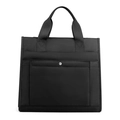 Waterproof black nylon laptop bag with multi-compartment design for outdoor travel - Style 1 / Style 1 Black