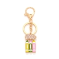 Portachiavi carino con matite e nuvola in smalto e perle per regalo creativo per la scuola - Stile Matita Nuvola (KZ250304-0058)