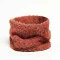 Winter nekwarmer van imitatiekonijnenbont in roestvrij met dikke pluche voering voor warmte - Rood (WB79-1)