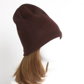 Gorro de punto granate con diseño de espiga y letras de Halloween para invierno - Talla única / Rojo Ladrillo