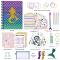 Meerjungfrau DIY Journal Schreibwaren-Set mit Pailletten-Notizbuch und Zubehör - Meerjungfrau Tagebuch Kit (SH013-Mermaid)