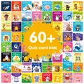 Set di 60 carte quiz per bambini con simpatici animali e indovinelli in inglese - Set di Carte Quiz (KP13)
