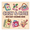 Cozy & Cute coloring book with 52 simple illustrations for adults and teens - Cozy & Cute (TH04)