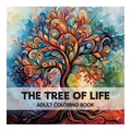 The Tree of Life adult coloring book with creative mandala patterns and rainbow cover - Tree of Life Style (TS14)