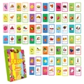 Set of 36 fruit flashcards for kids with high-definition photos and English Q&A - Fruit Series / 36 Sheets
