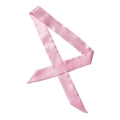 Nastro in raso rosa per capelli e decorazione borse con una morbida lucentezza setosa - 100*4cm / Rosa Brillante (SC-14)