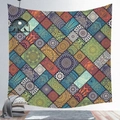 Bohemian multi-colored mandala wall tapestry with geometric floral patterns for home decor - Cgt019-27 / 95*73 (brushed Finish)