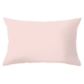 Federa per cuscino lombare moderna rosa chiaro in pelle di pesca dal design minimalista e morbido - Rosa Chiaro (YZ056-3)