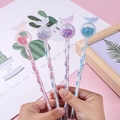 Set di penne gel a farfalla con paillettes nei colori rosa, bianco, viola e blu - Stile Farfalla Paillettes