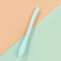 Penna gel creativa a forma di scopa magica, blu pastello con texture di setole sottili - Stile della Scopa / Verde