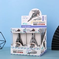 Combat aircraft style 98K toy pen set with silver and black sci-fi fighter design - Luminous Fighter Jet Style - Individual Packaging