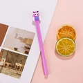 Simpatica penna gel ape viola con decorazione a insetto per la scuola e l'ufficio - Viola