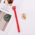 Creative popcorn cartoon gel pen with bright red barrel for student stationery collection - Popcorn
