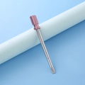 Creative wrench-shaped gel pen with rose pink handle and silver metallic finish - Screwdriver Shape / Pink