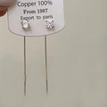 Elegant silver long chain drop earrings with round cubic zirconia and tassel threader design - Round Zirconia Ear Lines