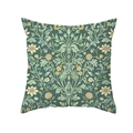 Vintage floral cushion cover with William Morris style green and beige patterns - Vintage Green Ditsy Floral Pattern(TPR495-5) / 45*45mm