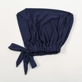 Navy blue modal cotton undercap with adjustable tie closure for women's hijab - Navy Blue (3#)