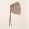 Bonnet décontracté en coton kaki pour femmes avec strass et lanières pour le quotidien. - 27*19cm / Kaki