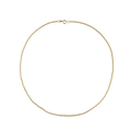 Collier chaîne dorée minimaliste à texture scintillante avec fermoir à ressort fiable - Collier Or