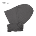 Elastic dark grey Modal underscarf cap with premium silky stretch finish for women - Dark Gray Color (3#)