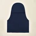 Pasamontañas hijab ninja azul marino de tela elástica y transpirable para mujer musulmana - Azul Profundo