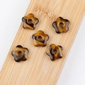 Five-pointed star shaped tiger eye natural stone beads for DIY jewelry making - Tiger Eye (Single Bead)