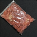 Bulk pink translucent oval agate stones in packaging for DIY jewelry making - Watermelon Red (Synthetic) (1 Piece)