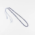 Flache runde blau-weiße Achat-Perlen am Strang für DIY-Schmuckherstellung Zubehör - Blaue Fleckenstein 1 Strang