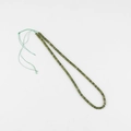 Flat round natural green aventurine loose beads for DIY jewelry making accessories - 1 Piece / Pale Green