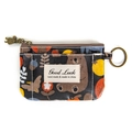 Porte-monnaie avec imprimé animaux de la forêt, motif ours et porte-clés - Forêt animale