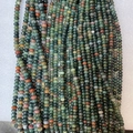 Mixed color natural stone abacus beads for handmade DIY jewelry bracelets making - India Agate