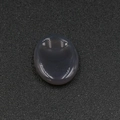 Piedra de pulgar de ágata gris azulada pulida para masaje gua sha y relajación - Ágata Gris