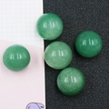 Polished 25mm green natural stone spheres made of high-quality aventurine for DIY crafts - Green Aventurine