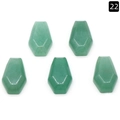Polished green aventurine crystal mini coffin stones for Halloween decoration - Green Aventurine