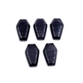Five-piece set of blue goldstone mini coffin ornaments with sparkling starry effect - Blue Sand Stone (Synthetic)